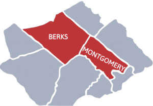 BGone service area map.